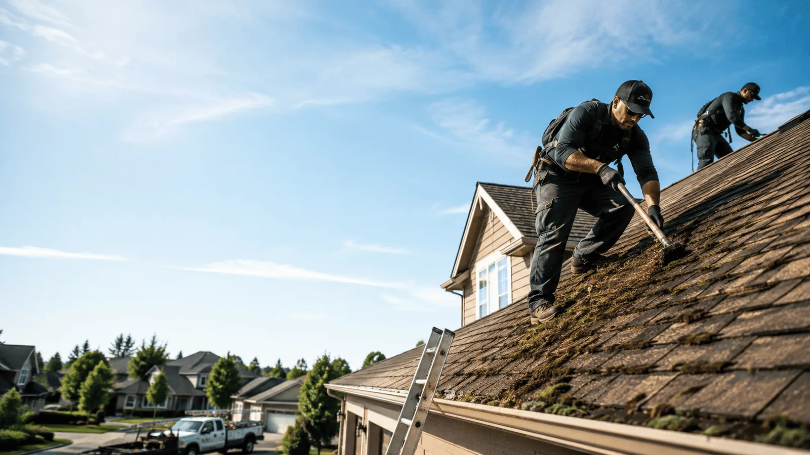 Roof Moss Removal in Charlottesville, VA near me